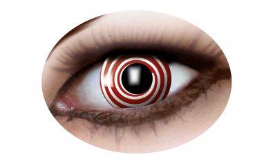 Motivlinsen red spiral   2 Stck  Jahreslinsen