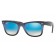 Ray Ban Sonnenbrille RB 2140 954 in Grau